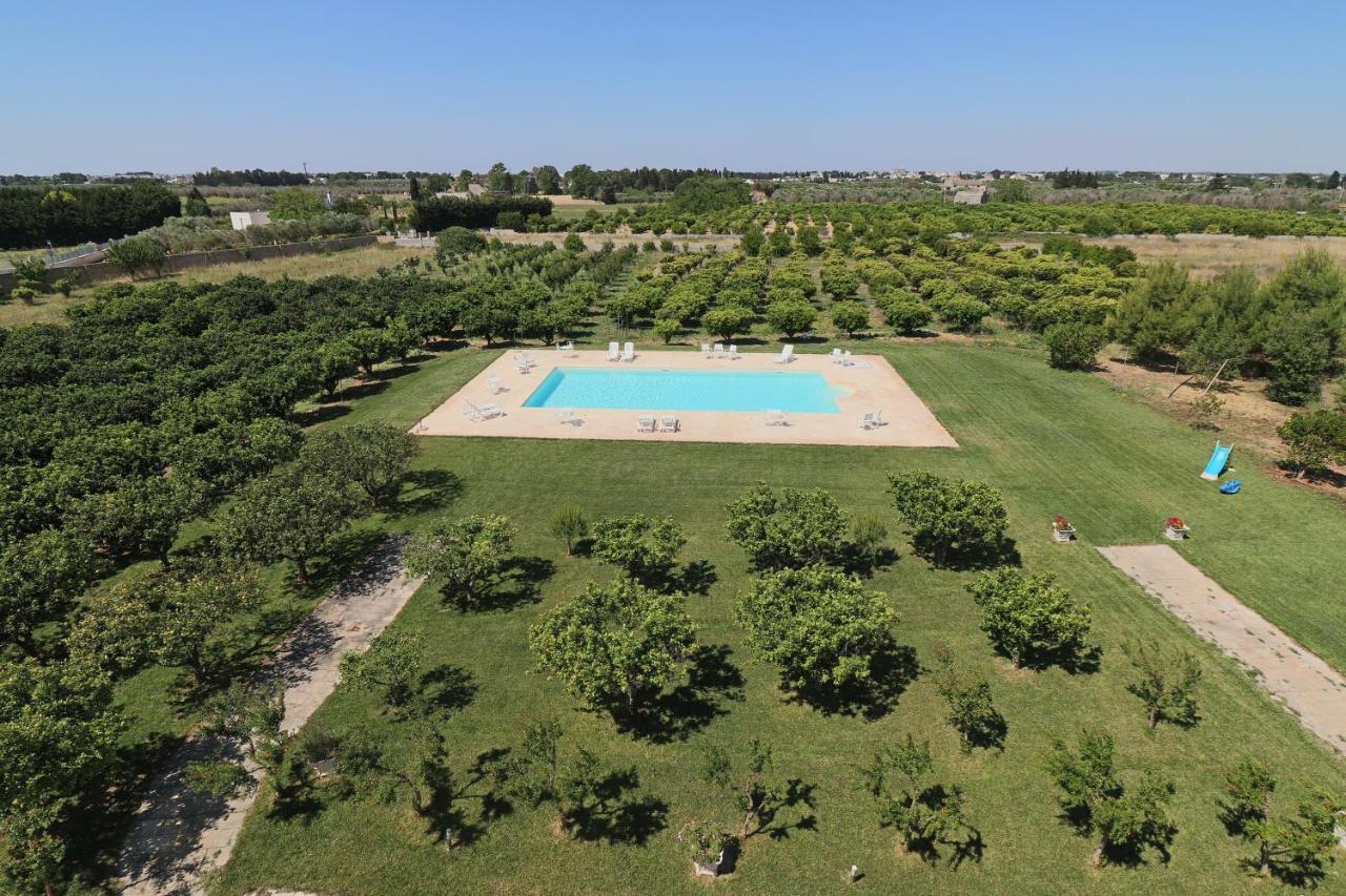 Tenuta degli Agrumi Carmiano  Bagian luar foto